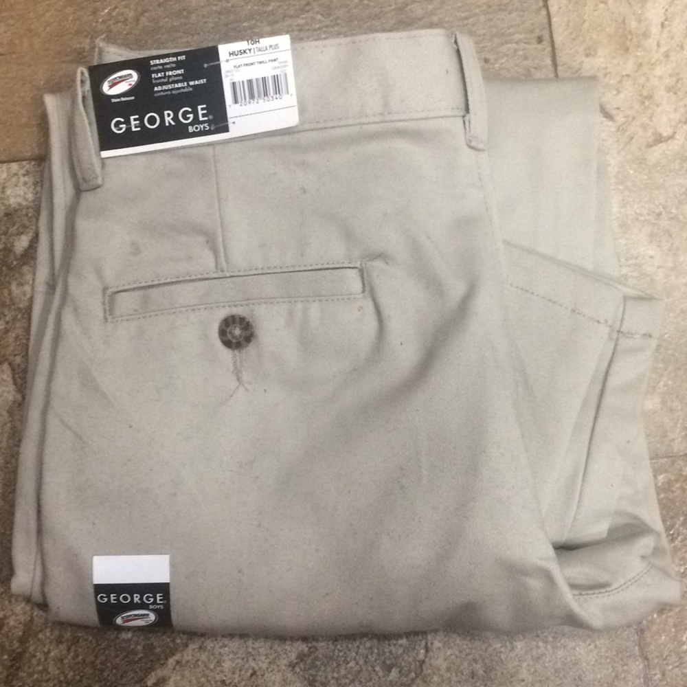 NWT boys khaki pants